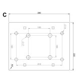 Cabezal forestal para mini-excavadora DELEKS CF10R