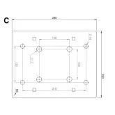 Cabezal forestal para mini-excavadora DELEKS CF10R