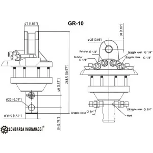 DELEKS GR Lombarda Ingranaggi toggle clamp DELEKS GR Lombarda Ingranaggi