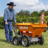 Il motore Briggs e Stratton DELEKS MD-400-BS ha alimentato un carrello elevatore a forca