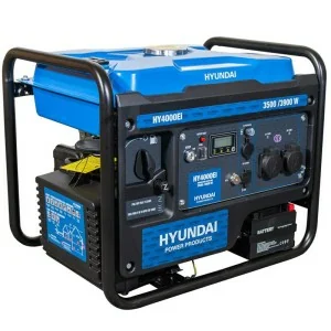 Gerador elétrico a gasolina com inversor HYUNDAI HY4000Ei 3900 W