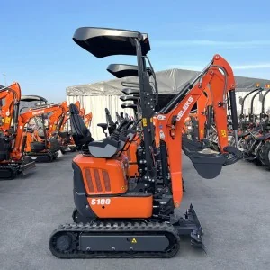 DELEKS S100 1.0T mini compact excavator