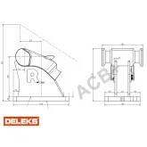 ACB+ M0 (Morin) Schnellwechsler für Minibagger DELEKS