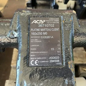 Enganche ACB+ M0 (Morin) para miniexcavadora DELEKS