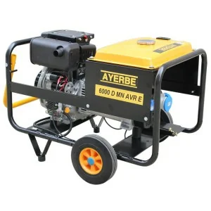 Single-phase diesel electric generator Ayerbe AY 6000 D AVR E