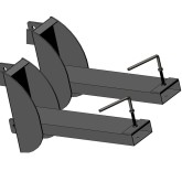 Attacchi per carrelli elevatori 140-160-180-200H DELEKS