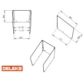 Sobrelateral de rejilla para MD-400 DELEKS