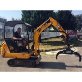 Pinza forestale per miniescavatori Deleks DK-10 1150 mm