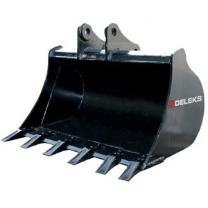 Bucket with teeth for mini excavator - 60cm DELEKS