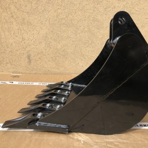 Balde com dentes para miniescavadora - 60cm DELEKS