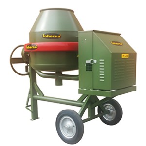 Electric/gasoline/diesel concrete mixer Inhersa H-200 300 L