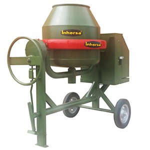Електрична/бензинова/дизельна бетономішалка Inhersa H-160 230 L