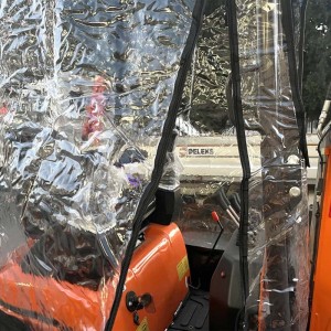 Couverture pluie-vent pour mini-pelles M90-M100-M100se