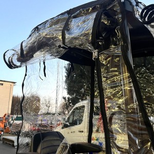 Regen-Wind-Abdeckung für Minibagger M90-M100-M100se