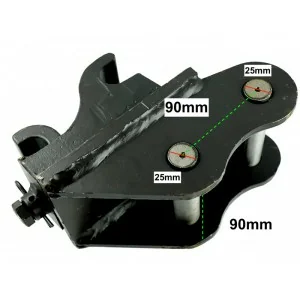 Quick coupler for DELEKS M100 mini excavator