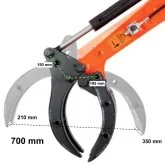 Pince pour mini-pelle M100 DELEKS Pince pour mini-pelle M100 DELEKS