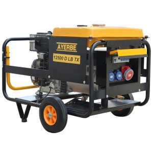 Generatore elettrico diesel trifase Ayerbe AY 12500 D E