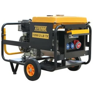 Three-phase diesel electric generator Ayerbe AY 12500 D E