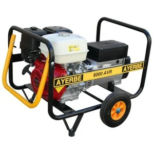 Generador eléctrico gasolina Ayerbe AY 6000 AVR 5600 W