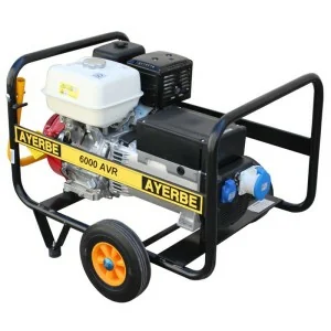 Gasoline electric generator Ayerbe AY 6000 AVR 5600 W