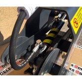 Pinces forestières pour mini-pelles Deleks DK-10 avec GR-10 1150mm