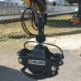Garra florestal para mini-escavadoras Deleks DK-10 com GR-10 1150mm