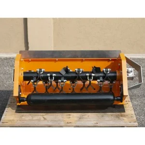 Cabezal desbrozador 60 cm miniexcavadora DELEKS AR-60 0,8-1,8 ton