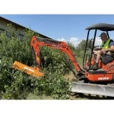 Mulchkopf 100 cm Minibagger DELEKS 0,8-1,8 Tonnen