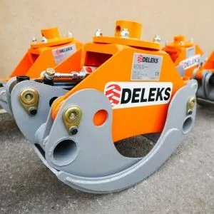 Forestry grapple for mini excavators Deleks DK-11-C 1230mm