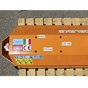 Brushcutter head 60cm DELEKS ARS-60 blades for mini-excavator