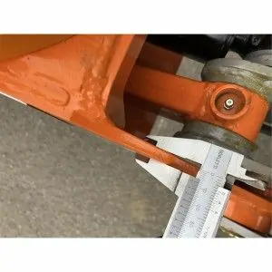 Forestry grapple for mini excavators Deleks DK-11-C 1230mm