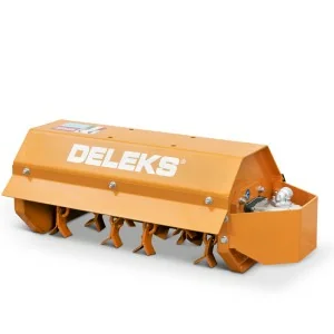 Tête de débroussaillage 60cm lames, pour mini excavateur DELEKS