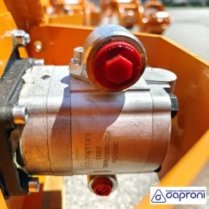 Cabeça de roçadora DELEKS ARS-80 Lâminas de 80 cm para mini-escavadora