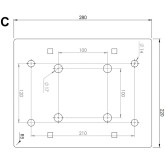 Cabeçote florestal, Tesoura para mini-escavadora CF 10 DELEKS