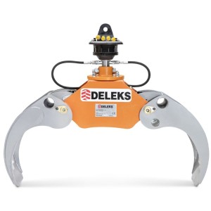 Pinces forestières pour mini-pelles Deleks DK-11C avec GR-30 1230mm