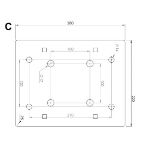 Tête forestière, cisaille et rotateur hydraulique pour mini-pelle
