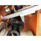 Pinza forestal para mini excavadoras Deleks DK-11C con GR-30 1230mm