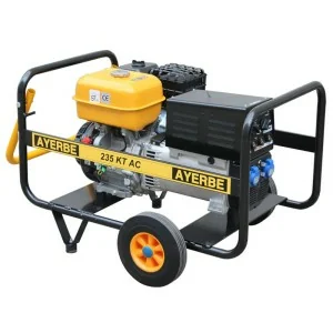 Gasoline welding generator Ayerbe AY 235 KT AC 5600 W