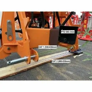 Backhoe loader for tractor Deleks DRS-2000