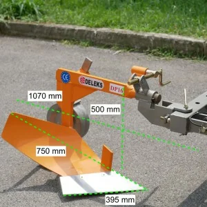 DP-16 charrue simple pour petit tracteur DELEKS