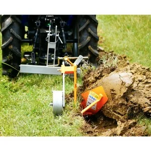 DP-16 single furrow plow for small tractor DELEKS