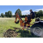 Backhoe for Deleks DRS-2000T tractor