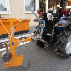Herse rotative réversible DRP-25 pour petit tracteur DELEKS