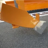 Herse rotative réversible DRP-25 pour petit tracteur DELEKS