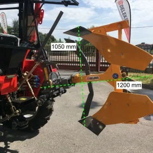 Drehpflug DRP-35 verstärkt für Traktor DELEKS