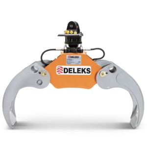 Garra florestal para mini-escavadoras Deleks DK-16 com GR-30F 1460mm