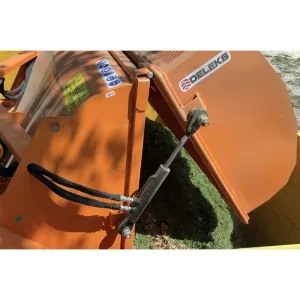 DELEKS PANDA 90 cm blade shredder with collector