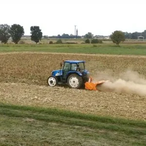 DELEKS BISON 260 900 kg shredder for DELEKS BISON tractor