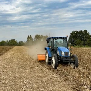 DELEKS BISON 260 900 kg shredder for DELEKS BISON tractor