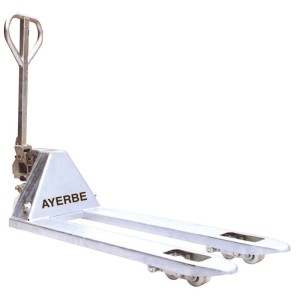 Galvanized manual pallet truck Ayerbe AY 2500 GAL